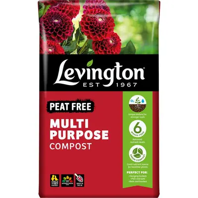 Levington Multi-Purpose Compost 40L (Peat Free) - image 1