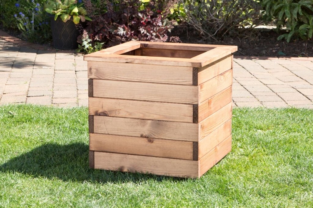 Charles Taylor Wooden Planter - Large - Shop - Skylark Garden Centre