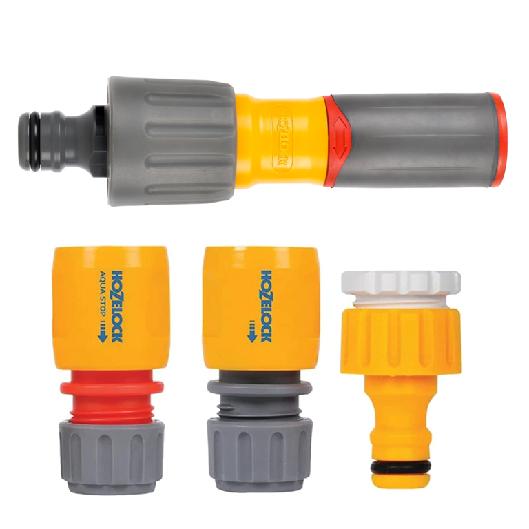 Hozelock 3in1 Nozzle Plus & Fittings Starter Set - Shop - Skylark 