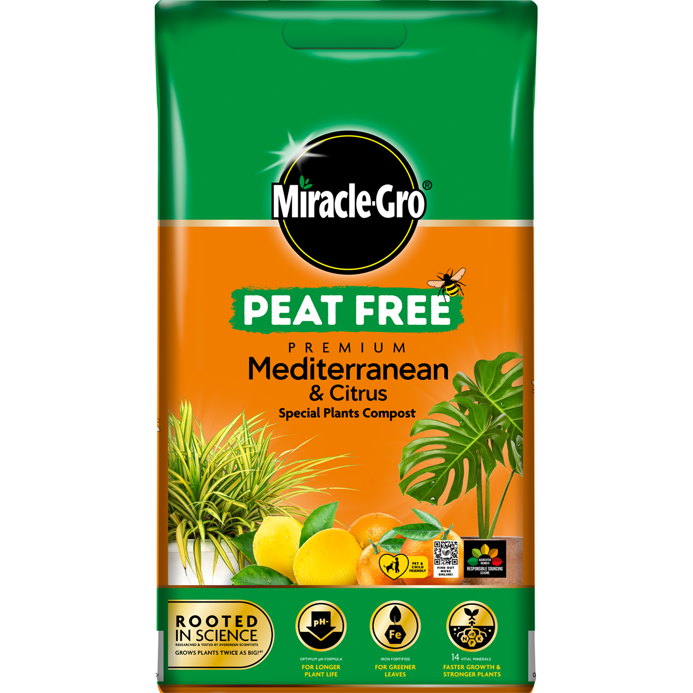 Miracle Gro Mediterranean Citrus Compost L Peat Free Shop Skylark Garden Centre