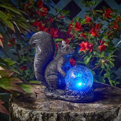 Smart Garden Solar Squirrel Sphere - image 1