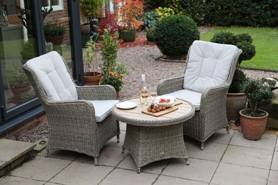 Supremo Lyra 2 Seat Adjustable Bistro Set