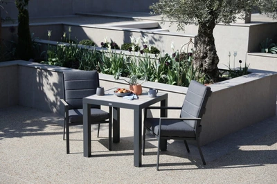 Supremo Mannington 2 Seat Square Bistro Set