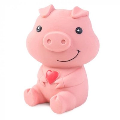 Zoon Latex Squeaky Piggie - Large